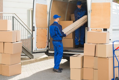 Customer booking a storage unit under service terms
