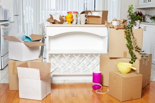 Business inventory stored in a short-term storage unit in Orpington