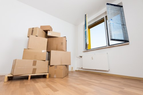 Reusable household items being set aside for charity donation
