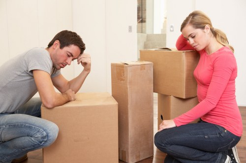 Household furniture stored safely in an Orpington storage facility
