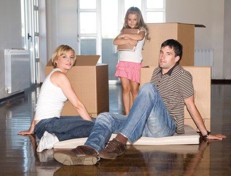 Local packing team organizing boxes for a move in Orpington